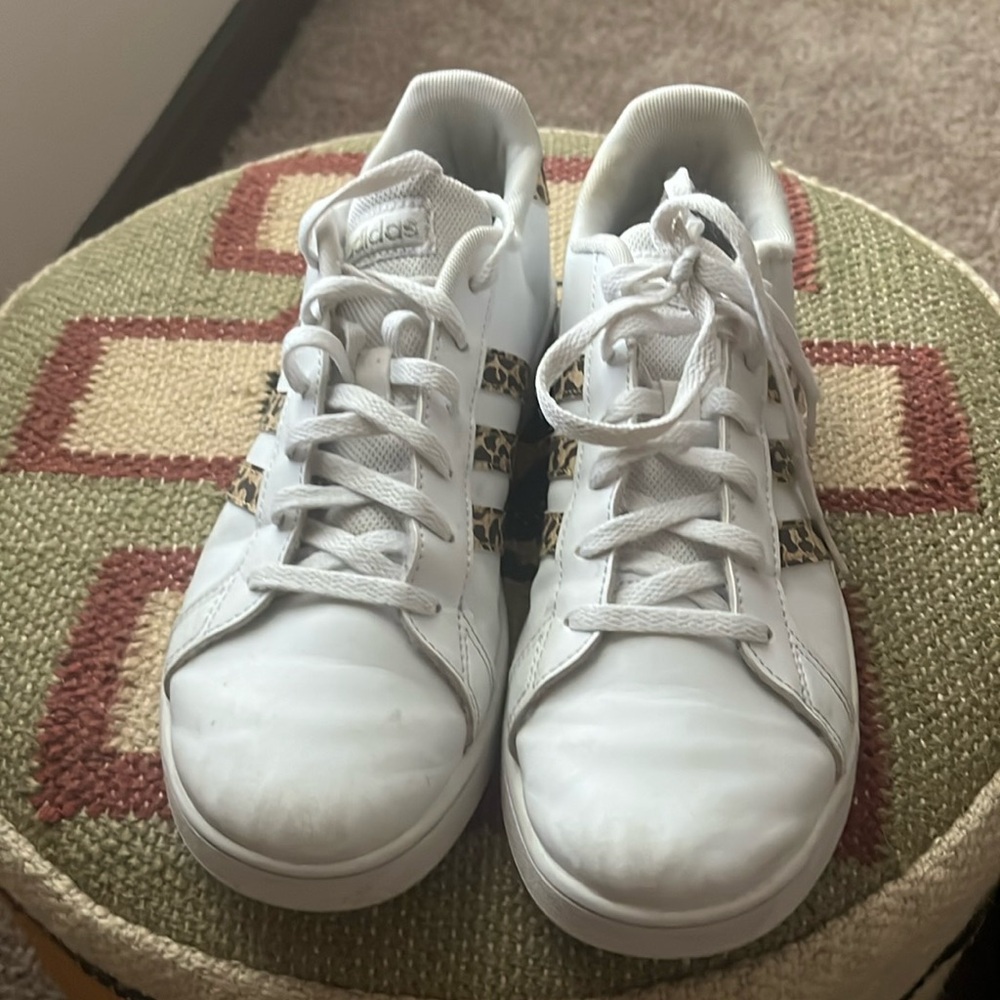 Leopard Adidas girls